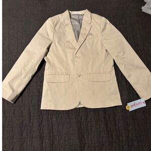 Cat & Jack Boys Tan Blazer Suit Jacket Size 7 NWT Easter Wedding Khaki